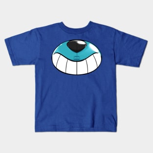 Pool toy muzzle, Teal Kids T-Shirt